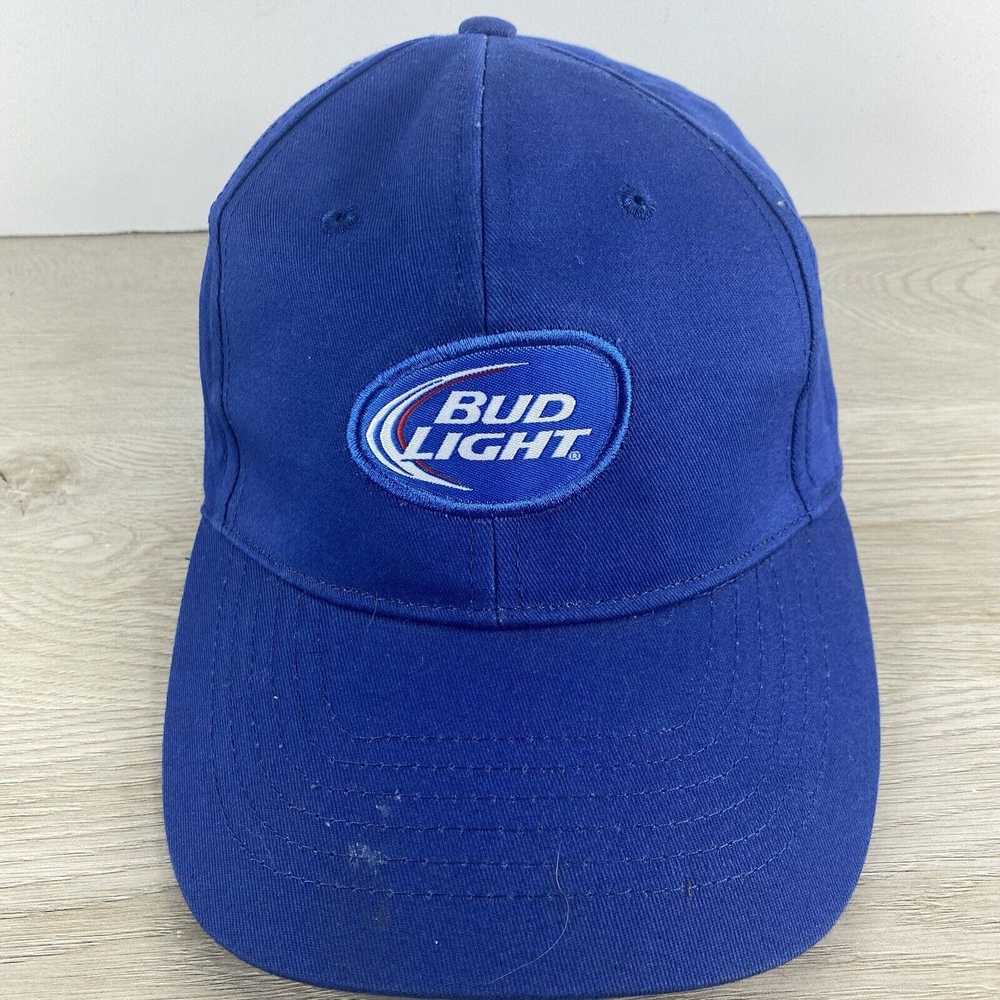 The Unbranded Brand Bud Light Hat Adult Size Blue… - image 2