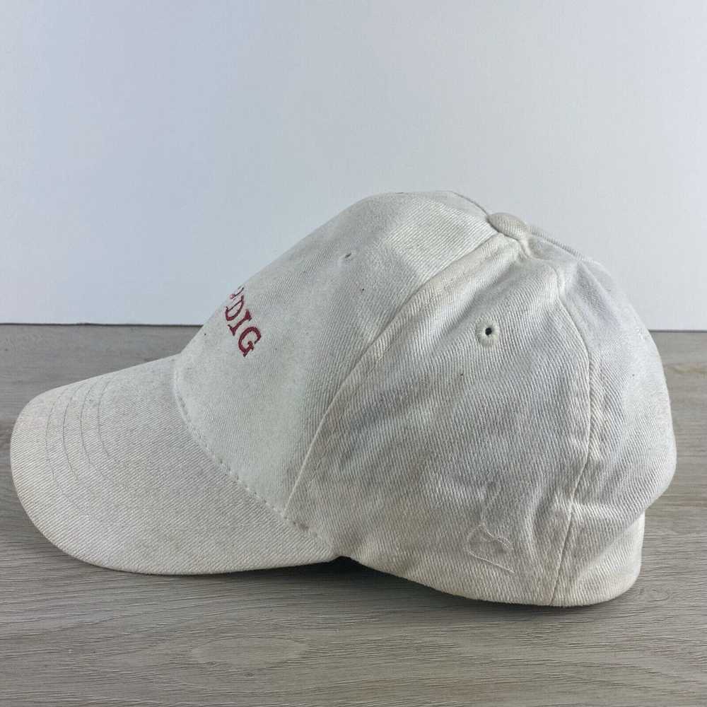 The Unbranded Brand Sad-r-Dig Hat Adult Size Whit… - image 3