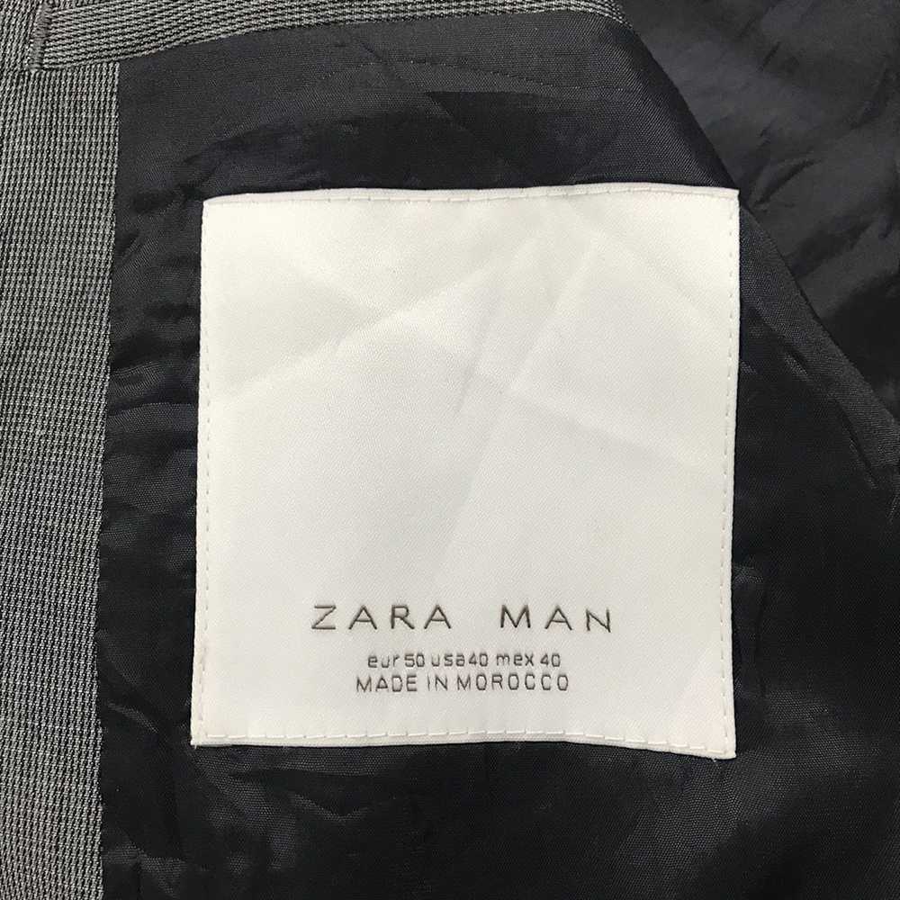Zara Zara Blazer (grey with black lining) - image 6
