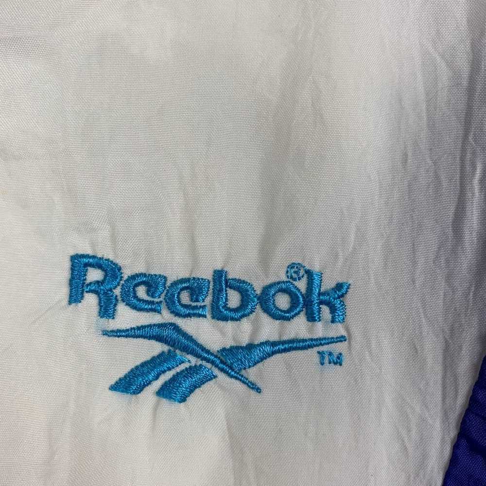 Reebok Blue Retro Windbreaker Jacket - image 2