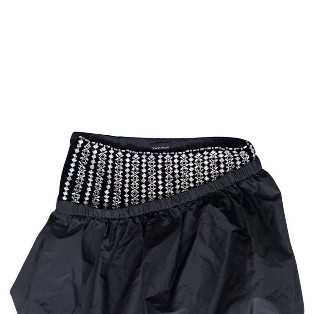 Giorgio Armani Silk mini skirt - image 6