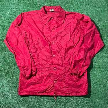 Vintage 70s Russel Athletic Red Windbreaker/Jacke… - image 1