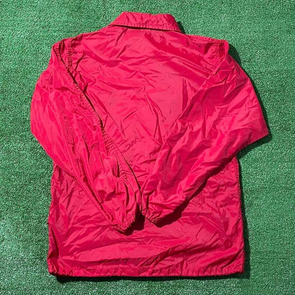 Vintage 70s Russel Athletic Red Windbreaker/Jacke… - image 2