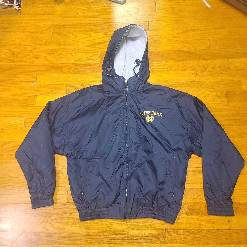 Holloway Full-Zip Notre Dame University Double Li… - image 2