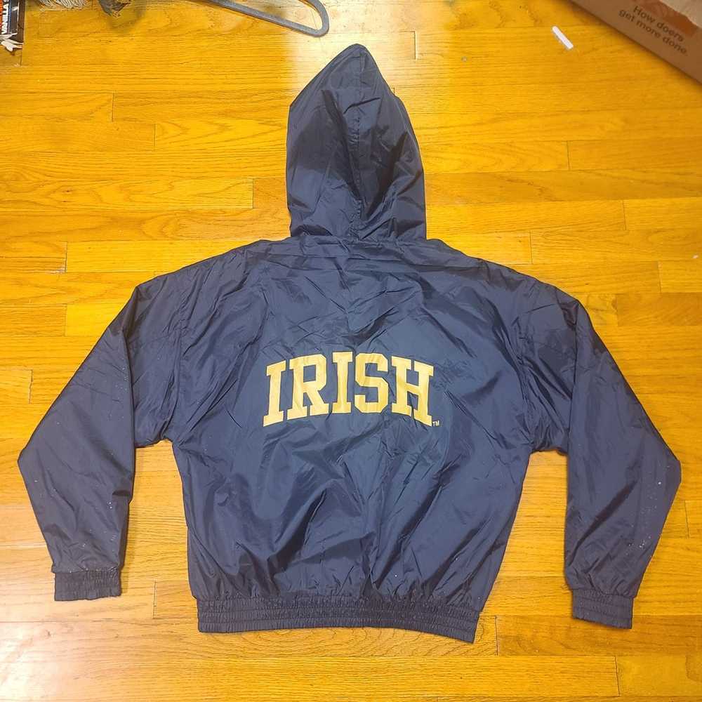 Holloway Full-Zip Notre Dame University Double Li… - image 3