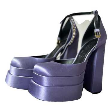 Versace Medusa Aevitas cloth heels - image 1