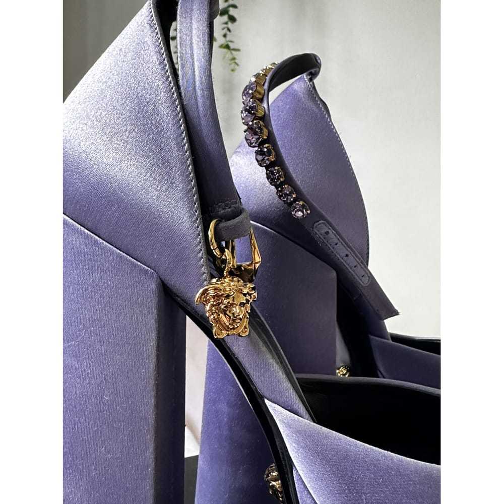 Versace Medusa Aevitas cloth heels - image 6