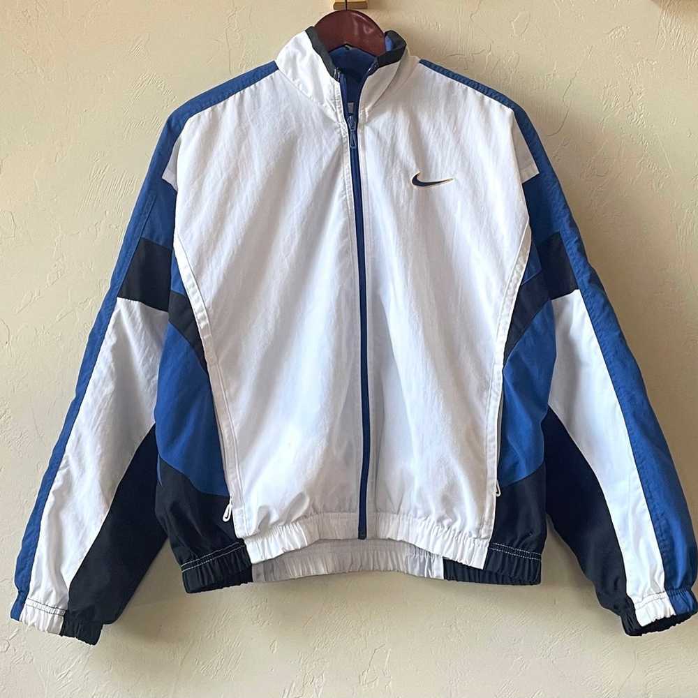 Vintage rare blue Nike 90s jacket - image 2