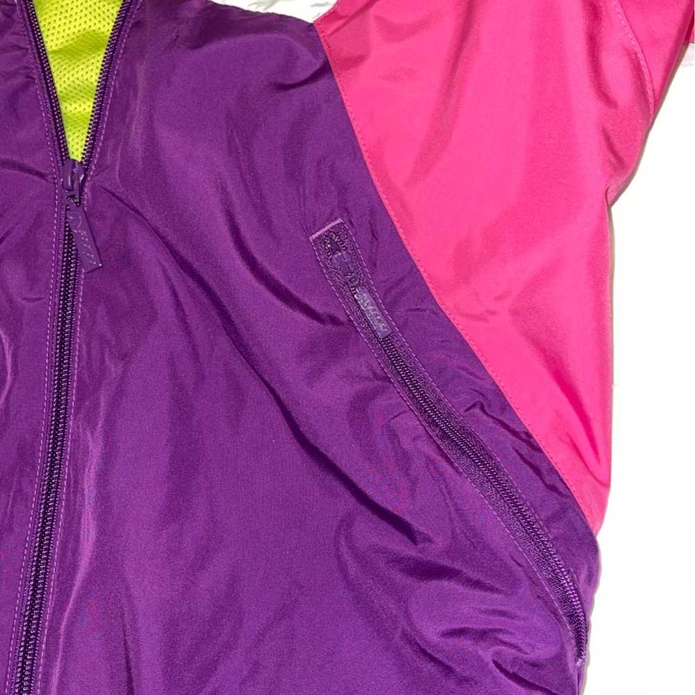 Adidas Retro Windbreaker Jacket multicolored mens… - image 7