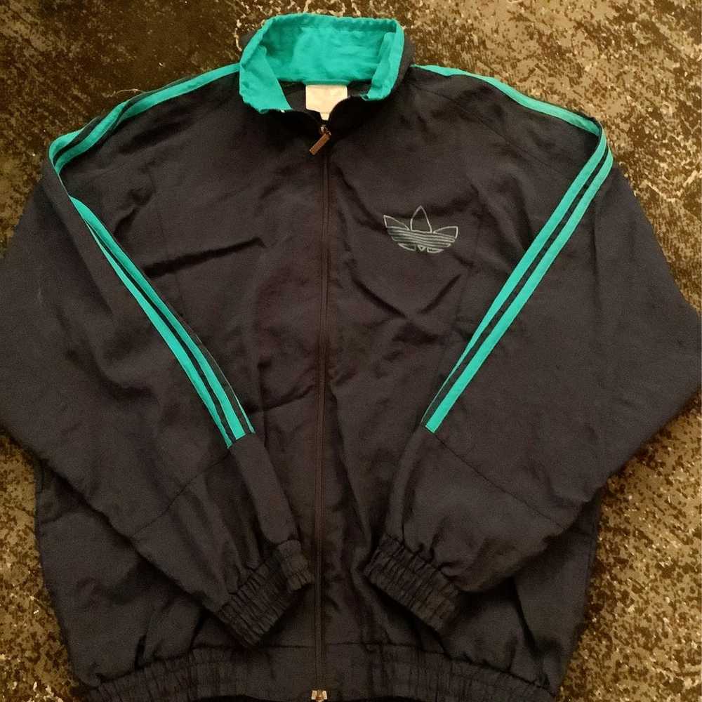 Vintage Adidas 90s style track jacket sz - image 4