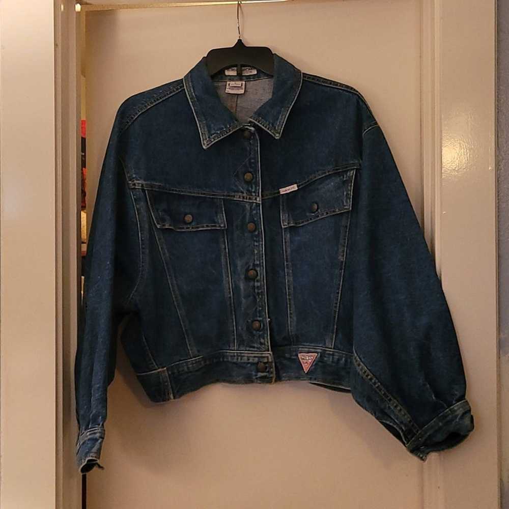 Vintage guess denim jacket - image 1