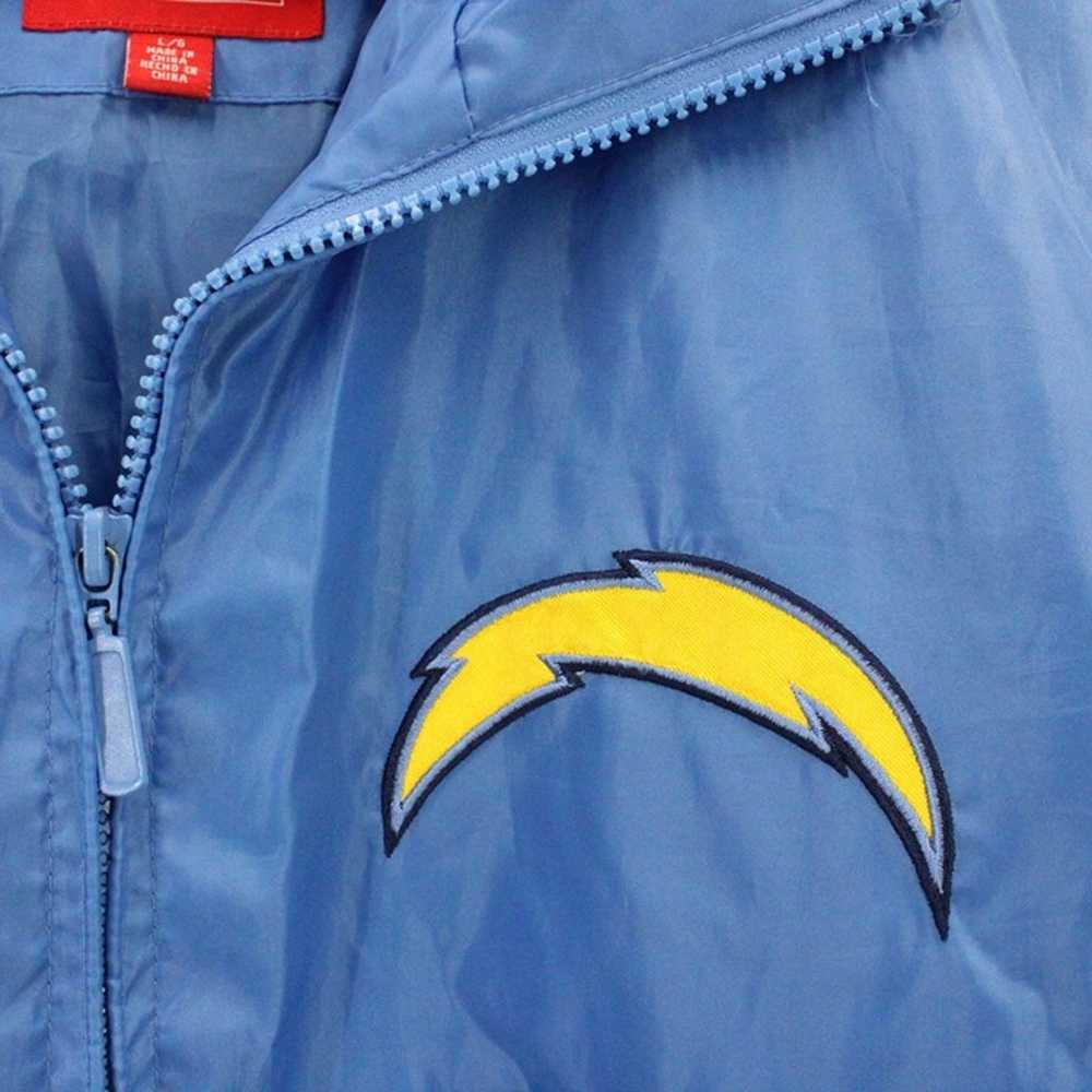 Vintage NFL X Chargers Windbreaker Jacket Mens Bl… - image 8