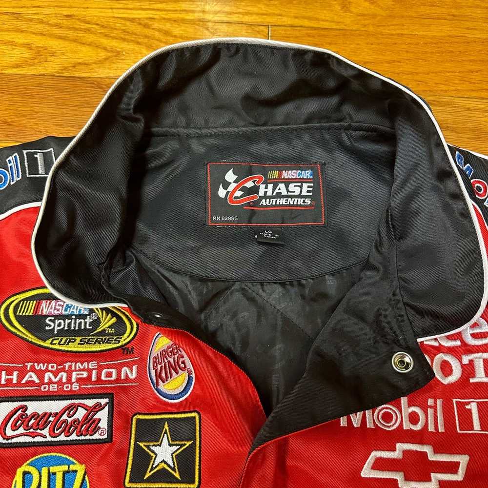 VTG Y2K NASCAR Chase Authentics Satin Jacket Size… - image 5