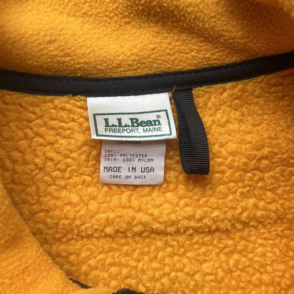 Vintage LL Bean All Conditions Fleece Jacket Coat - image 7