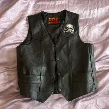 leather vest - image 1