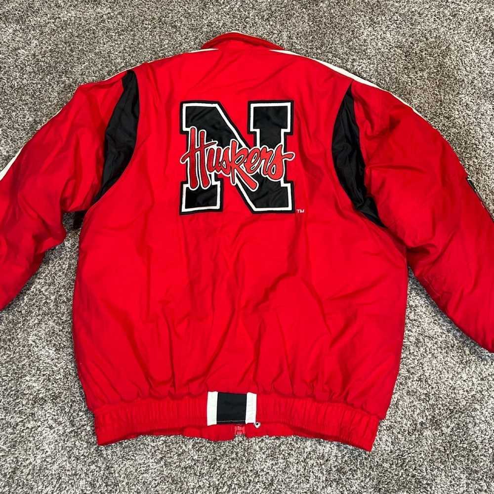 Starter Jacket Nebraska Huskers Vintage NCAA - image 2