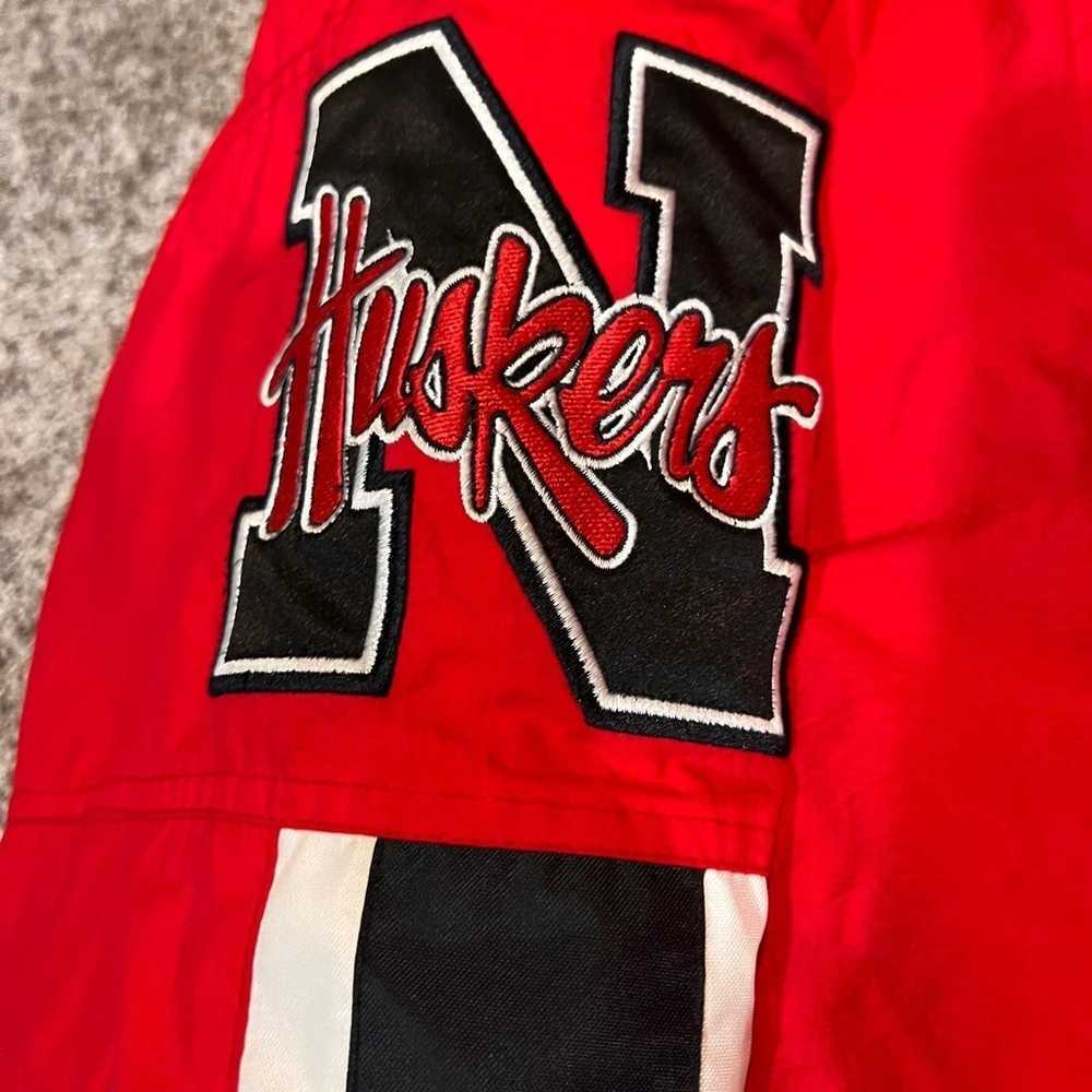 Starter Jacket Nebraska Huskers Vintage NCAA - image 6