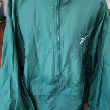 Vintage green Reebok windbreaker Xl