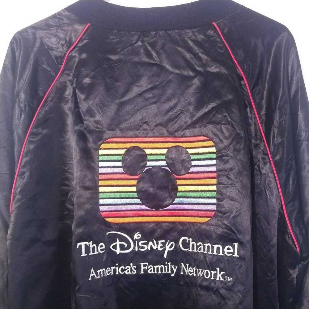 Disney channel employee satin jacket rare vintage… - image 1
