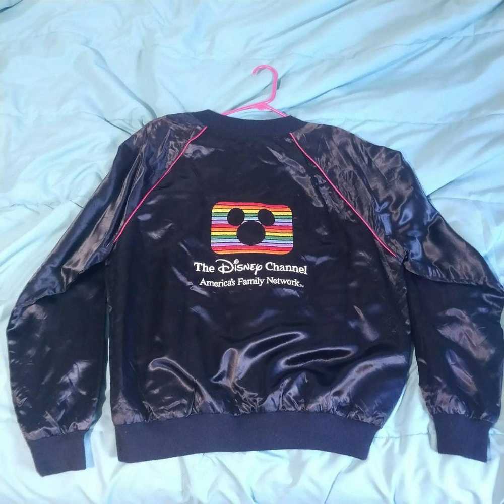 Disney channel employee satin jacket rare vintage… - image 2