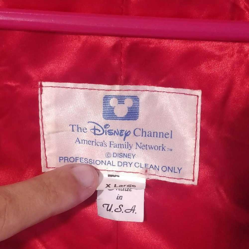 Disney channel employee satin jacket rare vintage… - image 4