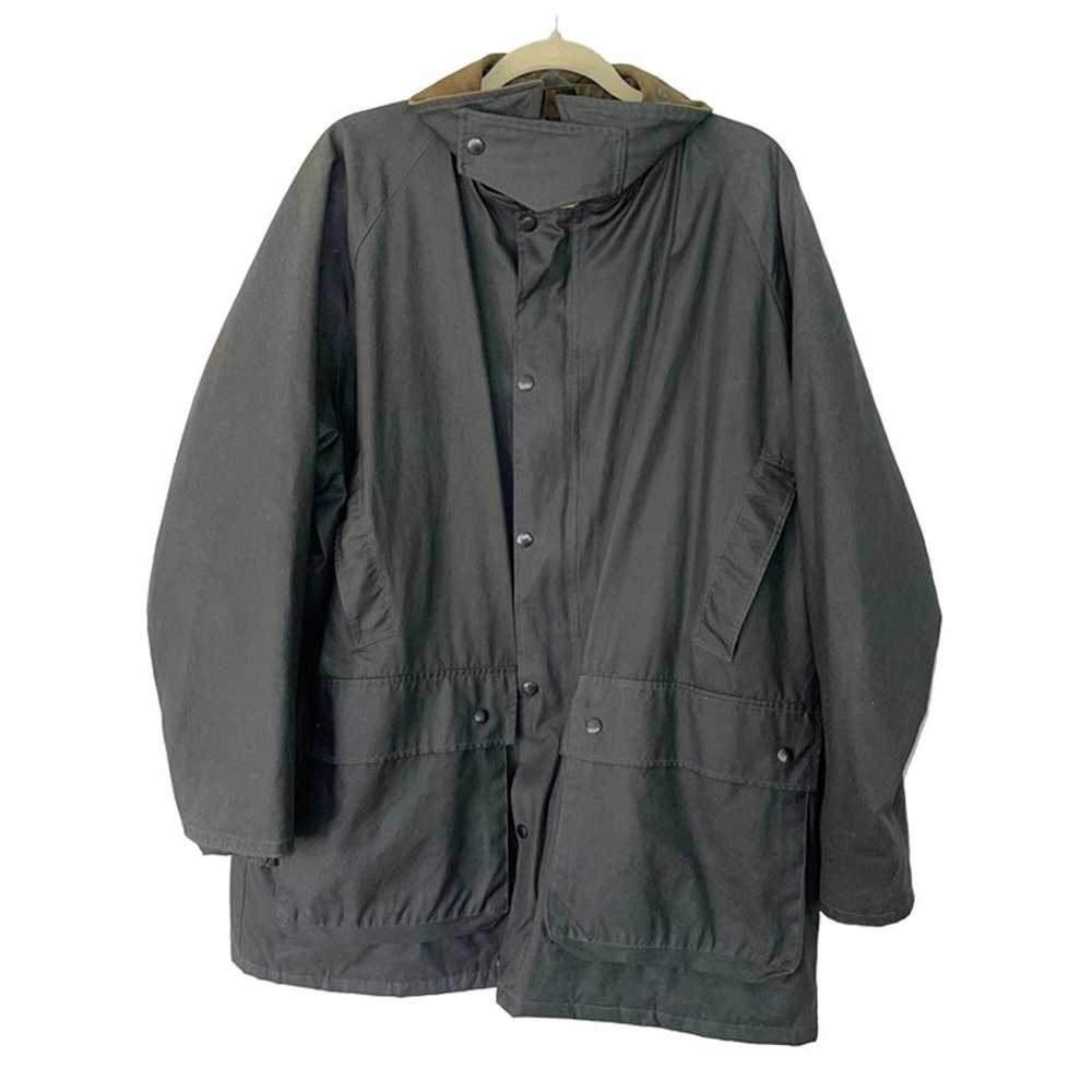 DAKS Vintage Mens Work Jacket Green Size XL 80s M… - image 3