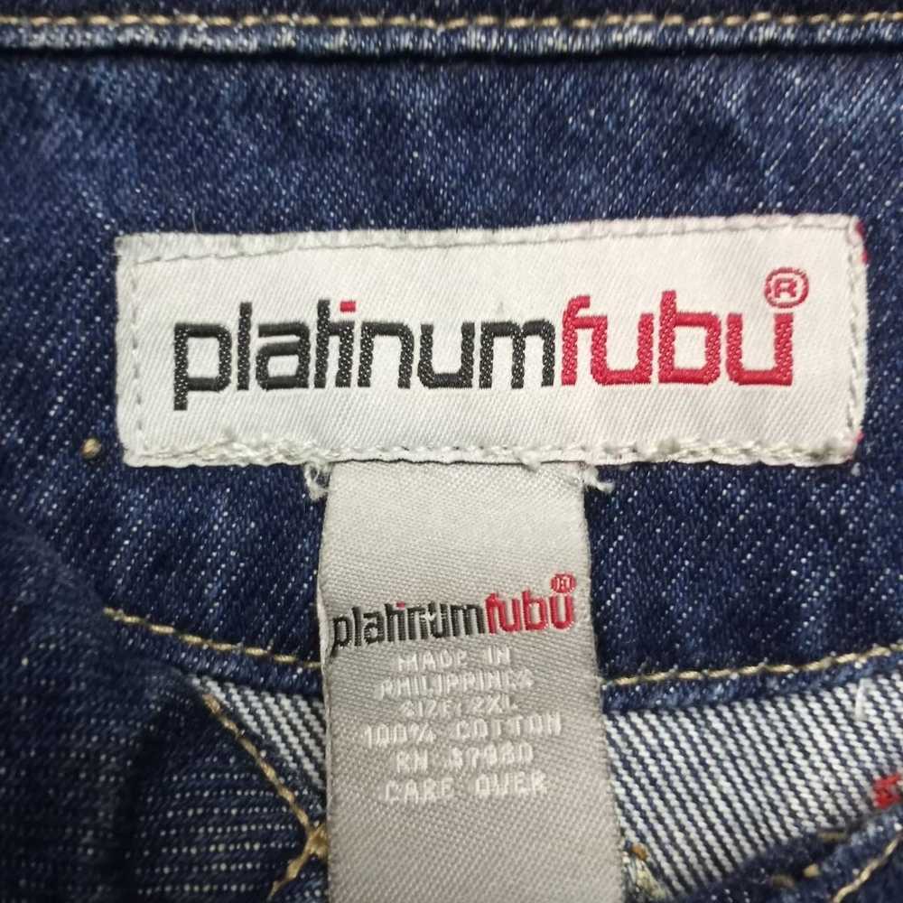Vintage Platinum Fubu Denim Jacket - image 5