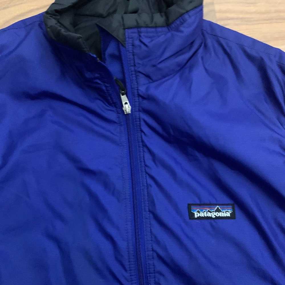 Patagonia Full Zip Vest Men’s XS Dark Blue Light … - image 3