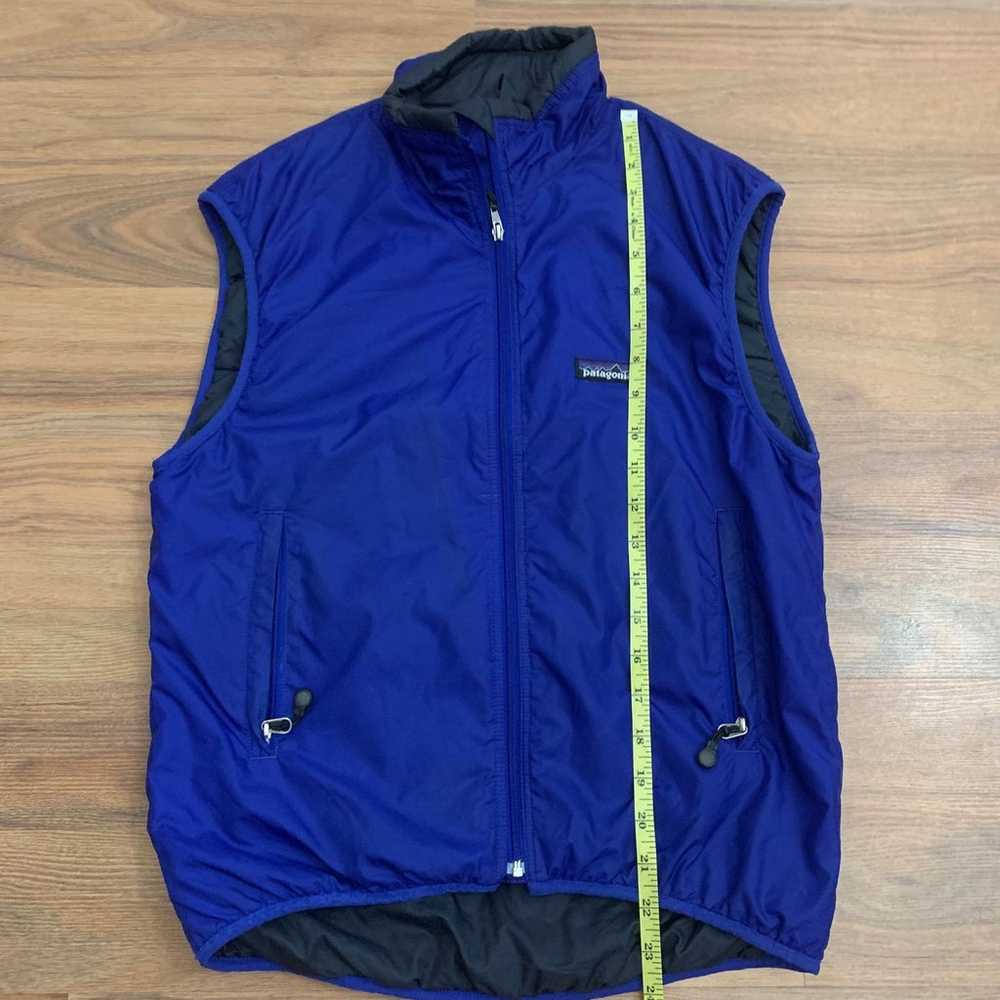 Patagonia Full Zip Vest Men’s XS Dark Blue Light … - image 6