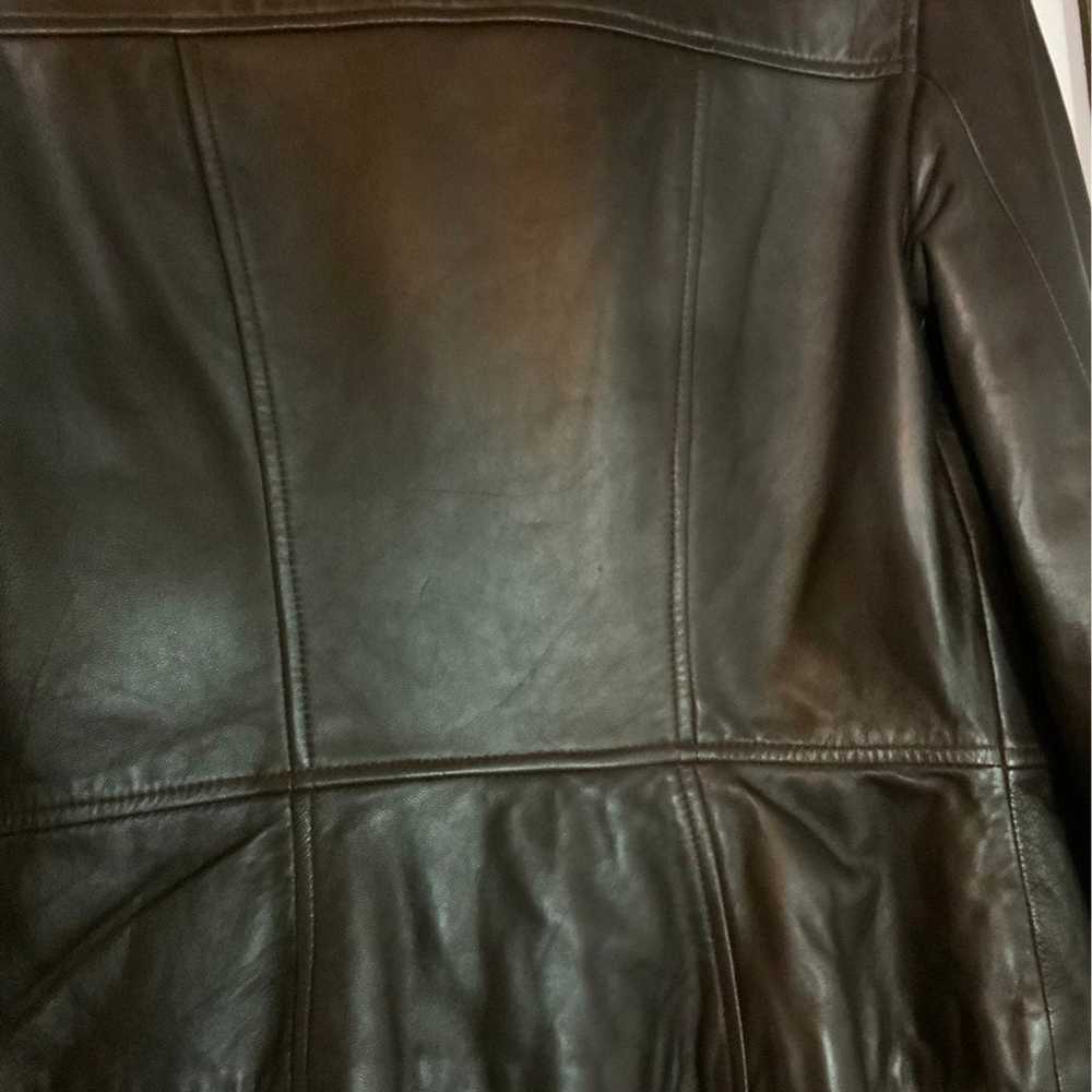 Vintage John Carlise Leather/fur Jacket - image 10