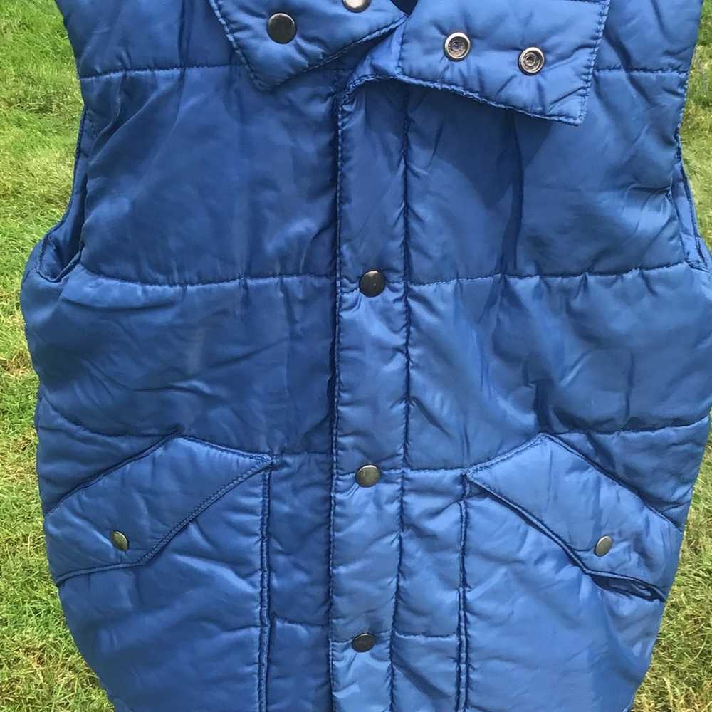 Vintage Sears Puffer Vest small - image 2