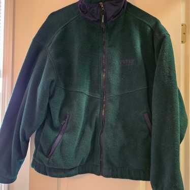 rare! beautiful goods! 90s USA made Eddie Bauer fishing nylon POLARTEC fleece  jacket Vintage outdoor hunting XL: Real Yahoo auction salling