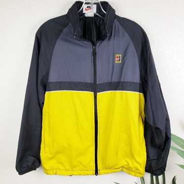 Vintage NIKE 90s Colorblock Windbreaker Jacket Fu… - image 1