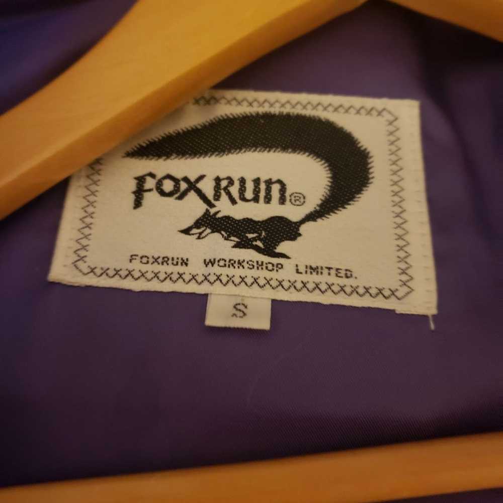 Vintage Fox Run Leather Suede Jacket - image 4
