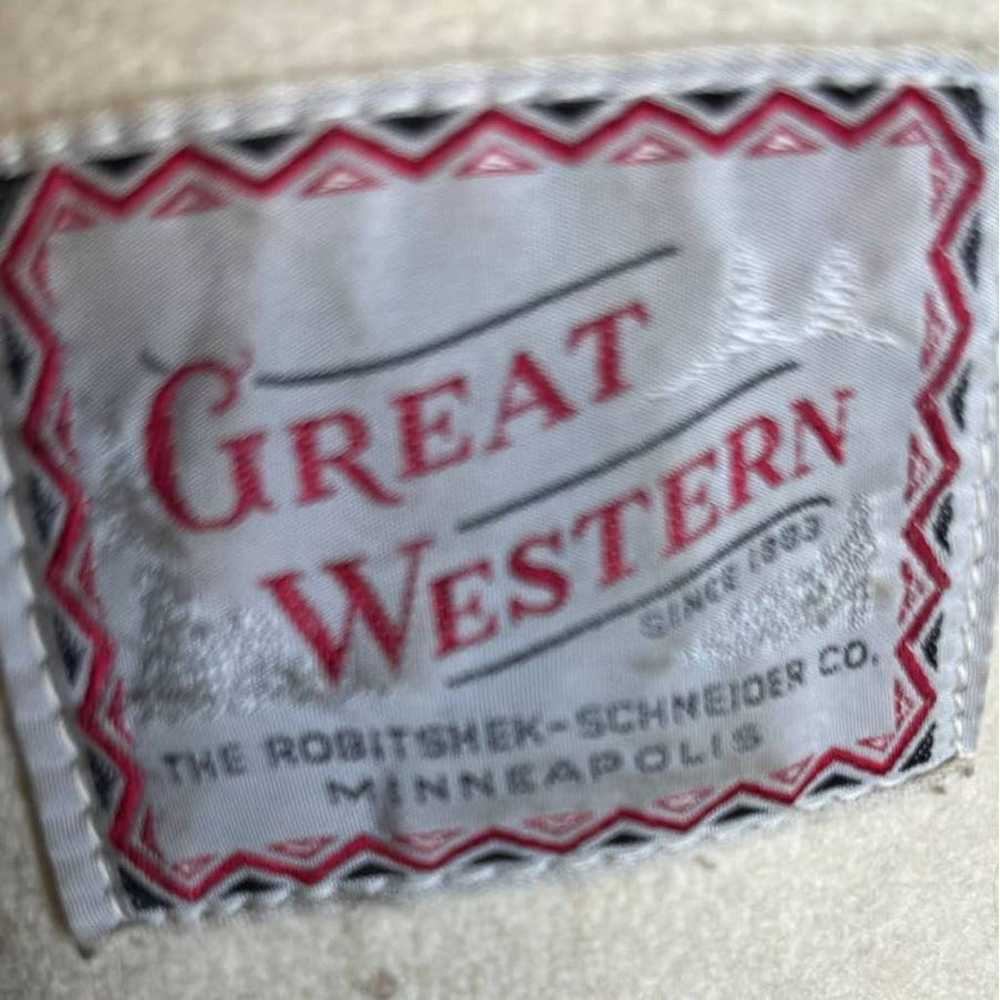 Great Western Cowboy Rodeo Cowboy Long Wool Cattl… - image 3