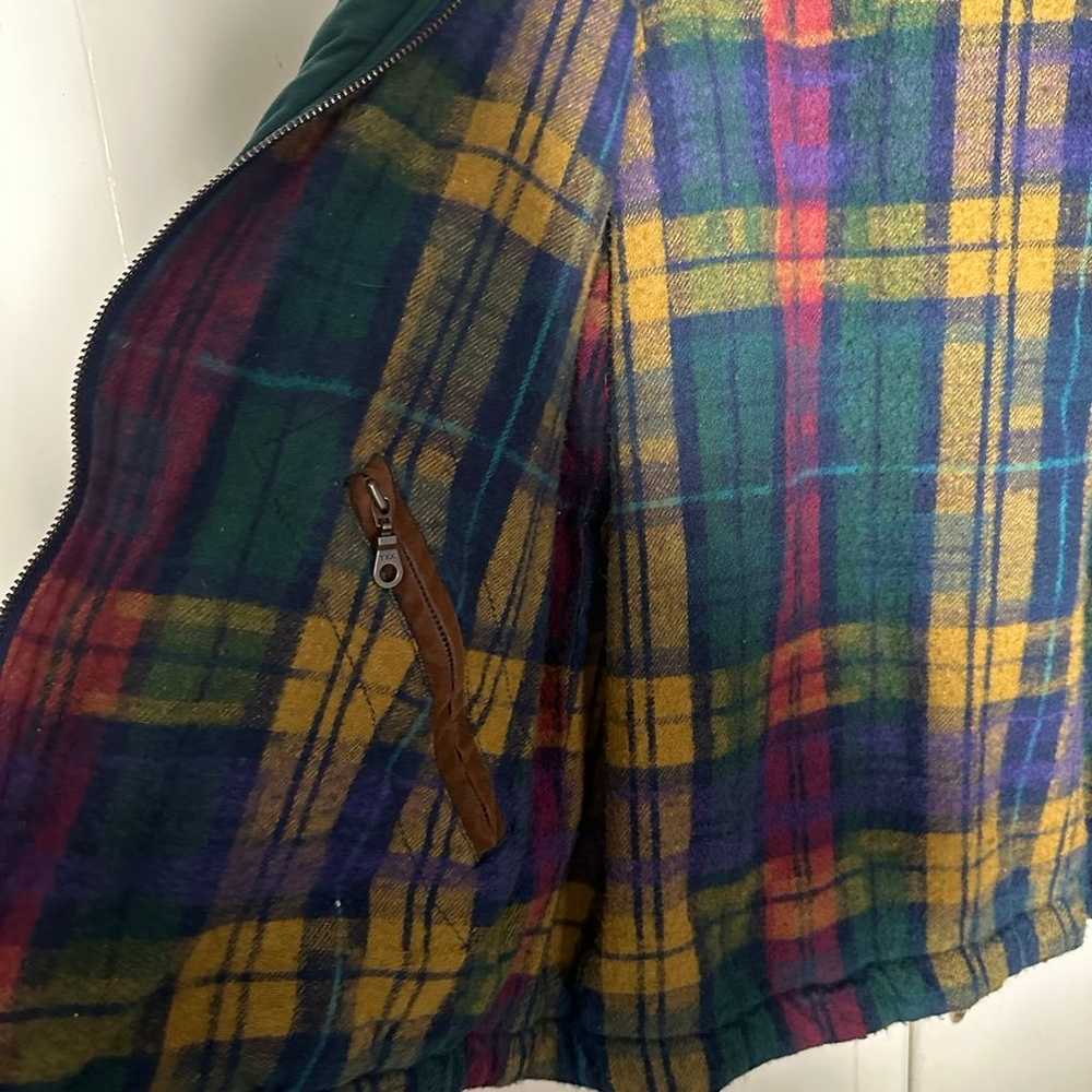 East West plaid double sided reversible winter ja… - image 9