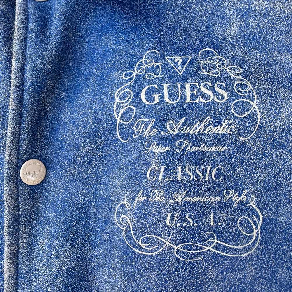 Rare vintage 80’s Guess Jeans Wild Indians Califo… - image 4
