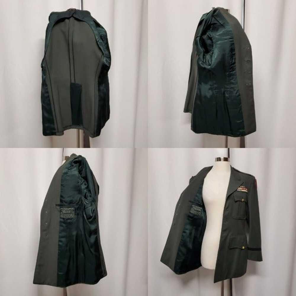 Vintage US Army Korean War Patches Dress Jacket 1… - image 5