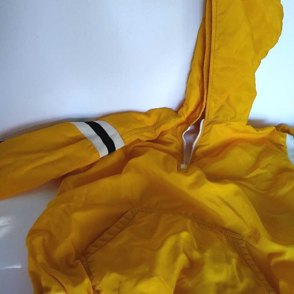 Vintage Windbreaker Pueblo East Black/Yellow M - image 11