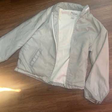 Vintage unisex gray windbreaker jacket - image 1
