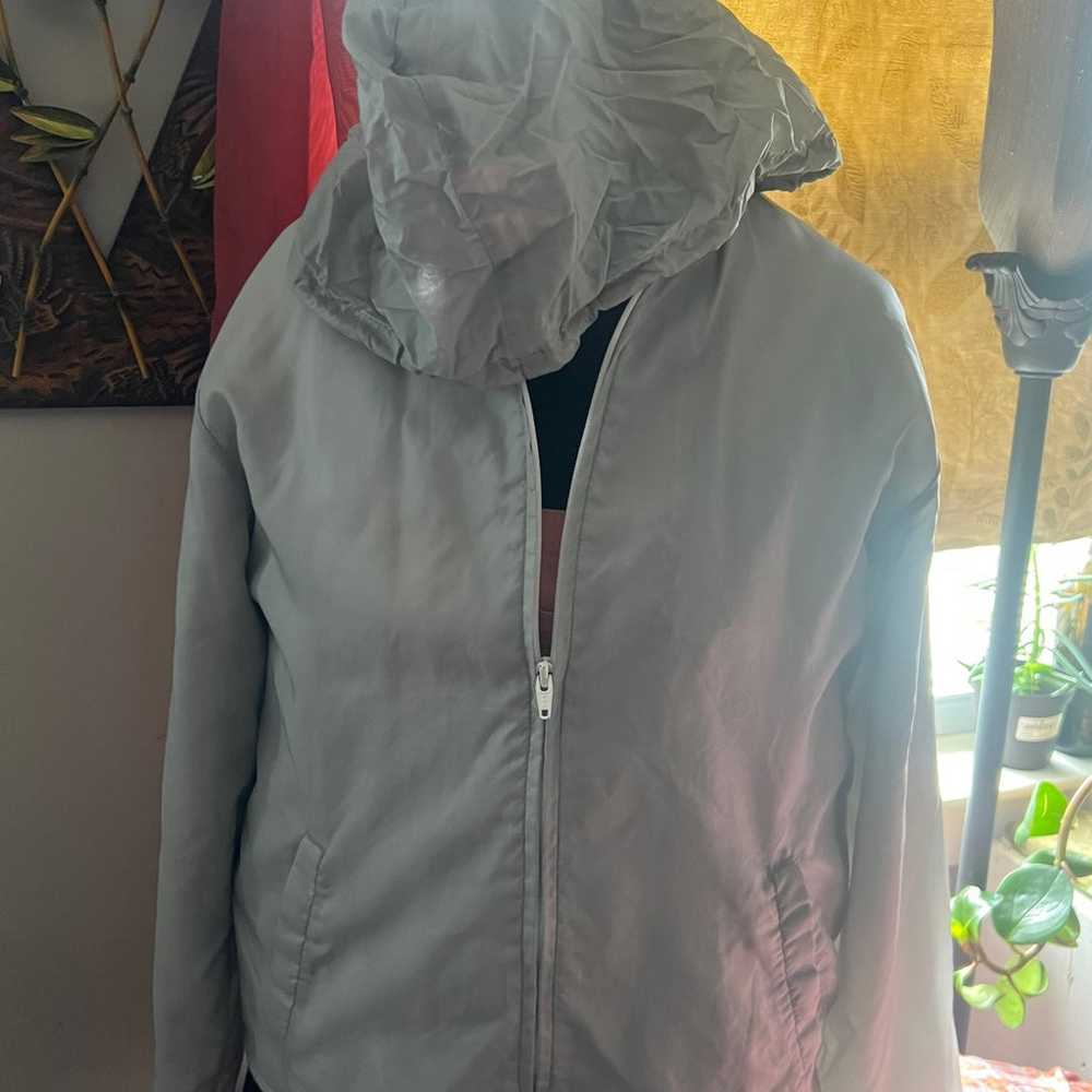 Vintage unisex gray windbreaker jacket - image 6