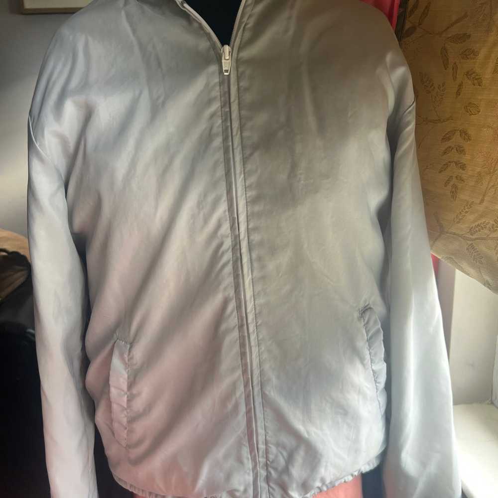 Vintage unisex gray windbreaker jacket - image 8