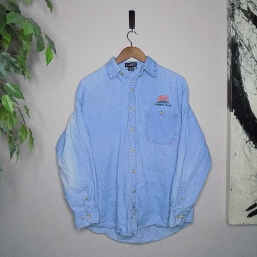 Prescott Valley Denim Button Up - image 2