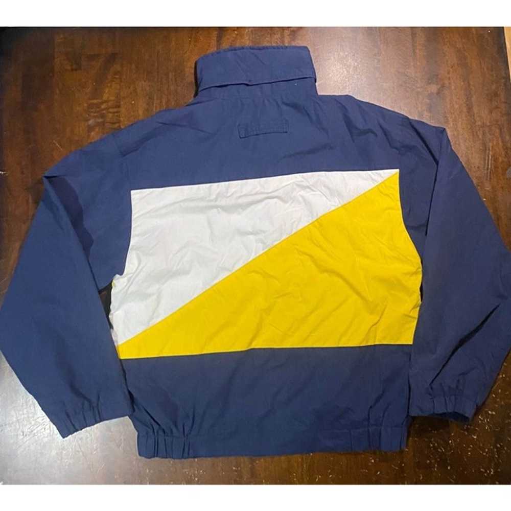 Vtg 90s Sutter & Grant Yellow White Blue color bl… - image 2