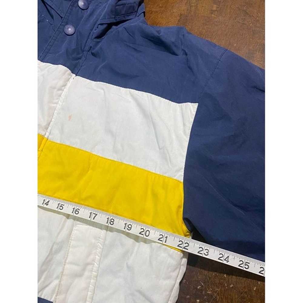 Vtg 90s Sutter & Grant Yellow White Blue color bl… - image 5