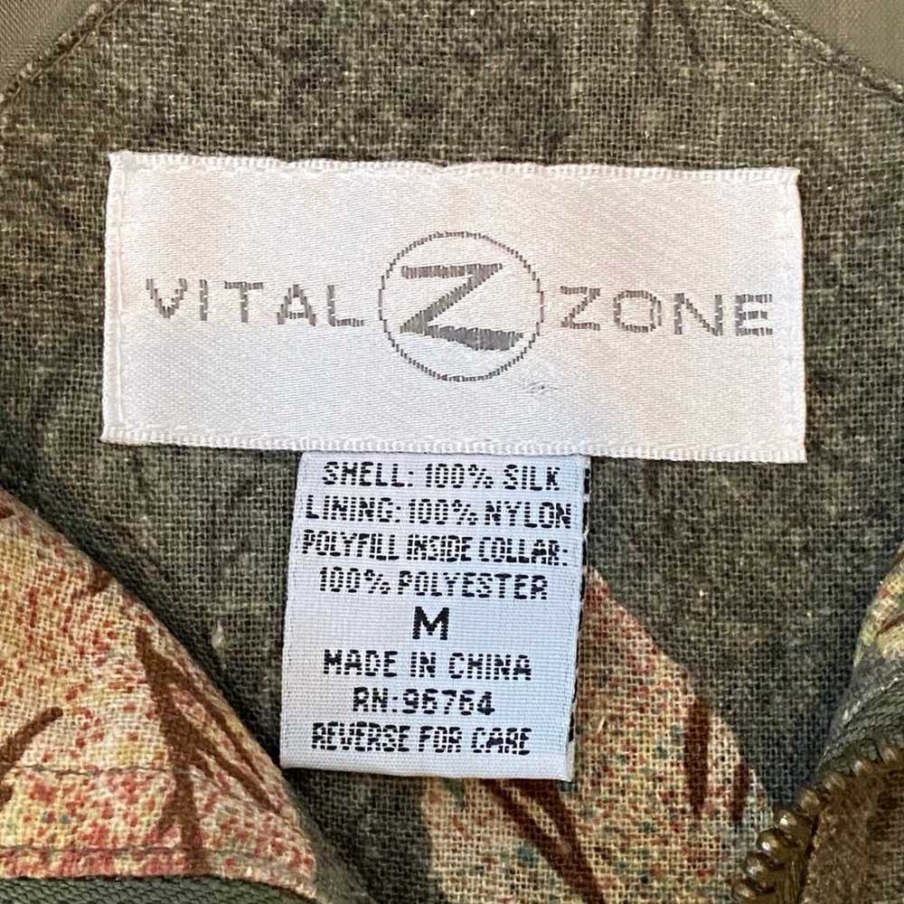 Vintage Vital Zone Zip Up Collared Jacket - image 2