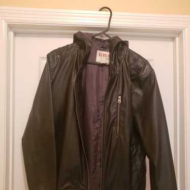 Revolve Leather Jacket Vintage Style Ori - image 1