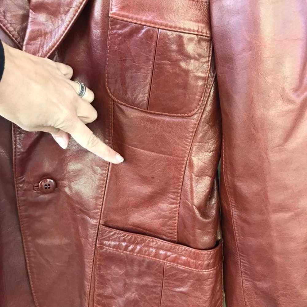 Vintage Leather Jacket - image 8
