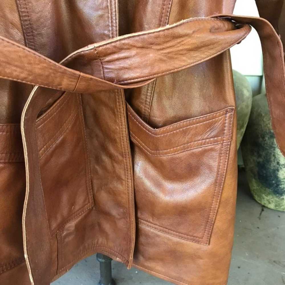 Vintage Leather Jacket - image 3