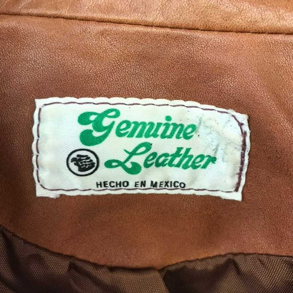 Vintage Leather Jacket - image 5